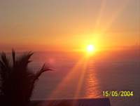 Coucher de soleil sur la Réunion ...